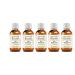 Greenwood essential natural mustard oil (Brassica Juncea) Natural therapeutic quality cold -pressed (Pack of Five) 100ml X 5 (16.9 OZ) Pure mustard oil 500 ml (1 Pack)