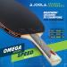 JOOLA Omega Speed Table Tennis Racket - Advanced Training Flared Handle - Tournament Level Ping Pong Paddle with Vizon Rubber - Speed Green - Buy Online on GoSupps.com
