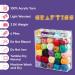CRAFTISS 30x20g Acrylic Yarn Mini Skeins - Assorted Starter Crochet Kit for Adults and Kids - 1300 Yards of Soft Yarn for Crocheting and Knitting Craft Projects - Buy Online on GoSupps.com