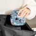 GIAPB Owl Blue Period Bag | Sanitary Napkin Storage & Travel Makeup Pouch - Buy Online on GoSupps.com