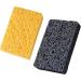 Dish Sponge 12Pcs Non-Scratch Scrub Sponge Absorbent Kitchen Sponges Quick Foaming Dish Scrubber Pads for Effortless Cleaning Dishes Pots Pans Yellow - Buy Online on GoSupps.com