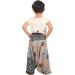 Lofbaz Children Hippy Thai Harem Aladdin Pirate Kids Pants - 3-6 Months Rose Flower White - Buy Online on GoSupps.com