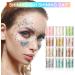 12 Pack Face Glitter - Festival Chunky Cosmetic & Body Glitter for Hair & Nail | Sparkling Mixed Colors - Buy Online on GoSupps.com