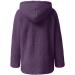 FUNEY Women's Sherpa Fleece Hooded Sweatshirt - Purple, X-Large - Buy Online on GoSupps.com