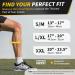 CAMBIVO Calf Compression Sleeves with Stabilizers - Shin Splint Support for Men & Women | Leg Brace Guard for Running - Black Small-Medium - Buy Online on GoSupps.com