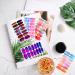 JERCLITY Aurora Gradient Nail Polish Strips - 12 Sheets Self-Adhesive Rainbow Nail Stickers for Women and Kids | DIY Manicure Kit with Nail File Included - Buy Online on GoSupps.com