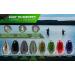 Reaction Tackle Tungsten Flipping Weights - Green Pumpkin 1/2 oz (4 pack) - Ideal for Bass Fishing in Heavy Cover with Texas and Carolina Rigs - Buy Online on GoSupps.com