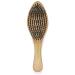 GranNaturals Medium Wave Brush - Curved Boar Bristle Hair Brush for 360 Waves & Slick Back Hairstyles - Buy Online on GoSupps.com