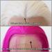 Tawarm Long Smooth Rose Red Lace Front Wig - Synthetic Glue-Free High Temperature Fiber for Women - Bright Pink Straight Daily Wear - Buy Online on GoSupps.com