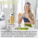 Asvita Beverage Concentrate Fresh Mix 1:80 - 1L Bottle with Dosing Pump | Sugar-Free Drink Syrup in 26 Delicious Flavors (Pineapple) - International Shipping Available - Buy Online on GoSupps.com