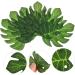 180Pcs Tropical Leaves Cupcake Toppers Turtle Leaves Cake Decorations Jungle Cake Toppers for Family Cupcake Food Decoration - Buy Online on GoSupps.com