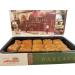 Gulluoglu's famous Turkish Pistachio Baklava 14 pieces (1.1 lb-500gr) 1.1 Pound (Pack of 1)
