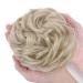 Silk-Co Hair Part with Rubber Band Wavy Soft Dutt Hair Extensions for Messy Bun Updos | 45g Thickening Hair Accessories - Buy Online on GoSupps.com