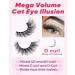 False Eyelashes Wispy Cat Eye Lashes Russian Strip Lashes That Look Like Extensions Fox Eye Lashes D Curl Fake Lashes Pack 7 Pairs by Goddvenus E-cat eye - Buy Online on GoSupps.com