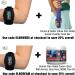 Simien Tennis Elbow Brace (2-Count) for Pain Relief - Compression Pad, Wrist Sweatband, E-Book - Buy Online on GoSupps.com