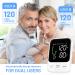Automatic Digital Blood Pressure Monitor with Large Cuff, Led Display - 240 Memory, 2 Users - White - Buy Online on GoSupps.com