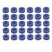 EUTEEWAL Finger Bandage 30Pcs Finger Cots Buddies Finger Bobs Thumb Bandage Finger Bandage Tubular Finger Stall Bandage for Work Kitchen Finger Protection Blue