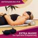 Acupressmate Acupressure Set - Shakti Matt for Back Pain Relief Includes Pillow Fitness Band Eye Mask & Carrying Bag - Gray - Buy Online on GoSupps.com