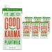 Good Karma Unsweetened Oat Milk Plus Protein and Omega-3, 32 Ounce (Pack of 6), Plant-Based Non-Dairy Milk Alternative with Oats, Flax and Peas, Lactose Free, Vegan, Shelf Stable Unsweetened 32 Ounce (Pack of 6)