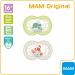 MAM Original Silicone Pacifier Set (2) - Tooth-Friendly Skinsoft Silicone for 16+ Months - Includes Pacifier Box - Turtle Design - Green Day - Buy Online on GoSupps.com