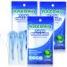Floss Threaders | for Braces, Bridges, and Implants |210PCS (Pack of 3) 70 Count (Pack of 3)
