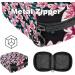 Shop Stylish Storage Bags for Women Large Zipper Pockets for Menstrual Cups Panty Liners Bandages & More | Flower & Leaf Patterns - Buy Online on GoSupps.com