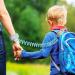 Lehoo Castle Anti-Lost Wrist Belt for Kids | 360 Rotating Safety Hand Loop | Elastic Wire Rope & Breathable Cotton | Light Blue - Buy Online on GoSupps.com
