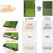 JAYA Portable Golf Hitting Practice Mat - Dual-Turf Design with Ball Tray | Indoor/Outdoor Training Mat for Golfers - Heavy Rubber Base Option Available - Buy Online on GoSupps.com