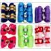 JpGdn 50pcs Small Dog Hair Bows with Rhinestones & Rubber Bands | Puppy Grooming Accessories | Color Random | Pet Topknot Bowknots - Buy Online on GoSupps.com