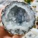 Crystals and Stones Natural Precious Stones and Crystals Geode Decor Minerals Specimen Gifts for Home Decoration Aquarium Ornaments 1pc Blue