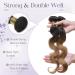 Body Wave Brazilian Hair Bundles 7A Virgin Human Hair Extensions 18 #1BT27 Natural Black Ombre Dark Blonde - Buy Online on GoSupps.com