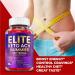 (2 Pack) Elite Keto ACV Gummies - Vegan Formula with ACV, B12, B6, Beet Root Juice - Supports Weight Loss - 120 Gummies - Buy Online on GoSupps.com