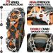 Ice Snow Spike Cleats for Hiking Boots - X-Large Stainless Steel Crampons - Buy Online on GoSupps.com
