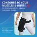 TheraPAQ Reusable Ice Pack - Large 14 x 11 Inch Hot/Cold Gel Pack w/Adjustable Strap for Hip, Shoulder, Knee, Back - Sports Therapy & Recovery - Buy Online on GoSupps.com