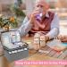 Buy Gray Medicine Organizer & Storage Bag - Family First Aid Box for Emergency Meds Supplements Travel | Pill Bottle Organizer - Buy Online on GoSupps.com