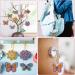 20pcs Butterfly and Flower DIY Diamond Keychain Decoration Kit - Cute 5D Handmade Ornaments Craft for Kids - Buy Online on GoSupps.com