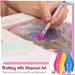 24 Pieces Nail Rhinestones Picker Wax Replacement Tips with Case - Nail Gem Jewelry Dotting Tool - 4 Colors - Buy Online on GoSupps.com