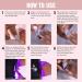 Mylee Fix N Flash Gel Nail Tips Kit - 216pcs Almond, Square, & Coffin Shapes | Full Cover Extensions with Gel Prep Wipes & Nail File - Buy Online on GoSupps.com