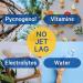 Jet Lag Relief Tablets - Berry-Flavored Effervescent Multivitamin with Pycnogenol for Hydration Energy & Immune Support - 10 Essential Travel Supplements - Buy Online on GoSupps.com