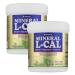 Mineral L-Cal Calcium with Vitamin D3 12 Month Supply Water Soluble Ball Format with Magnesium & Minerals Fast Absorbing Calcium Magnesium D3 Supplement 3 600 Balls per Bottle 360g Pack of 2 180 Count (Pack of 2)