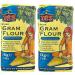 Buy 1kg TRS Gram Flour (Besan) for Pakoras & Onion Bhajis - Pack of 2 | International Shipping - Buy Online on GoSupps.com