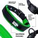 Black Rhino Comfort Collar | Super Soft Neoprene Dog Collar for All Breeds | Adjustable Reflective Weatherproof - Aqua/Gray Small - Buy Online on GoSupps.com
