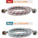 Cenipar 6ft Premium Stainless Steel Washing Machine Hoses (2 Pack) - 90 Degree Elbow, Burst Proof, Red & Blue Striped - Water Inlet Supply Lines - Buy Online on GoSupps.com