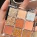 Buy Gokame Eyeshadow Palette - 9 Color Matte & Glitter Makeup Palette (Pink) | International Shipping - Buy Online on GoSupps.com