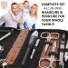 3 Swords Germany Manicure set pedicure kit Cognac - Ostrich Imitation - Buy Online on GoSupps.com