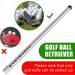 Golf Ball Retriever - Professional 39 Inch Aluminum Shag Tube with Sucker Tool - Buy Online on GoSupps.com