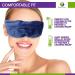 Soft Blackout Cooling Eye Compress: Natural Aromatherapy for Stress Relief - Wearable Tension Migraine & Headache Relief - Long Lasting Cooling Therapy - Buy Online on GoSupps.com