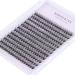 Cluster Eyelash 240pcs 40D 0.07 D Curl 11mm Cluster Eyelashes Extensions Soft Individual Lashes Natural False Eyelashes Cluster DIY Eyelash Extension At Home (11mm 11mm 40D-D-0.07) 1 count (Pack of 1) 11mm 40D-D-0.07