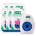 GUM ButlerWeave Waxed String Floss 165M X Pack of 6 165.00 m (Pack of 6) Waxed