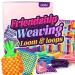 DDAI Weaving Loom Kit Crafts for Kids and Adults - Potholder Loops Toys for Girls and Boys Ages 6 7 8 9 10 11 12 - Beginners Knitting Loom Set Holder Weaving Kits and Gifts - Metal Crochet Hooks